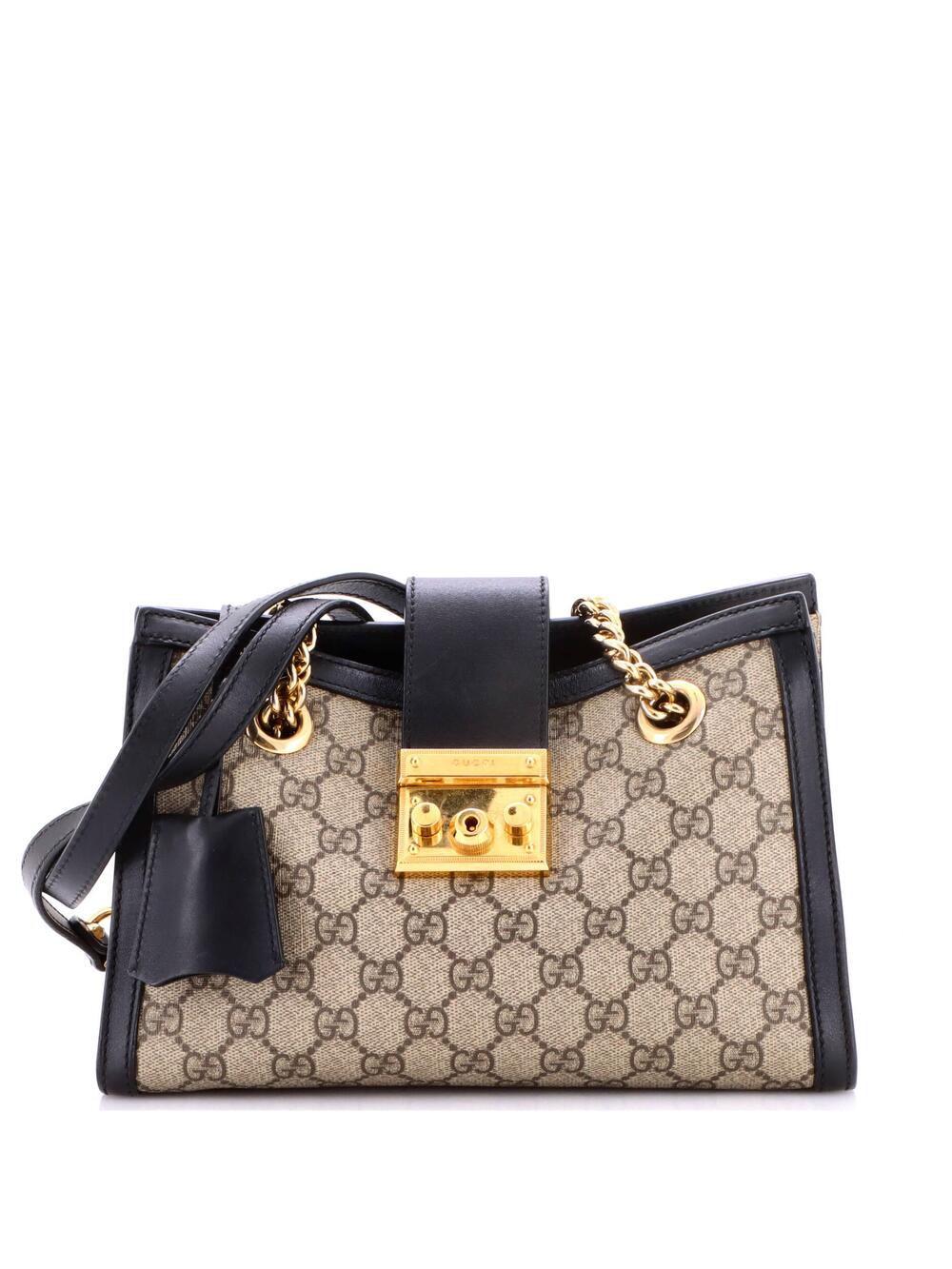 Gucci Padlock Chain Tote Gg Coated #366652G17B